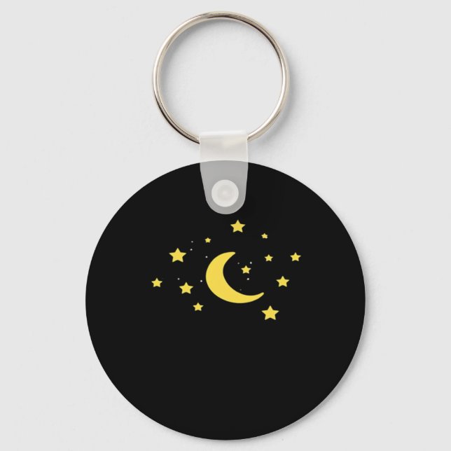 Porte-clés Whimsigoth Night Sky Sun Moon Witchy (Recto)