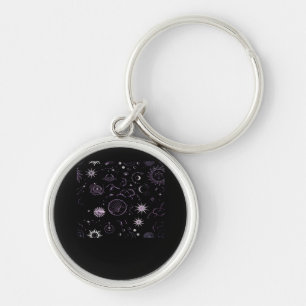 Porte-clés Whimsigoth Sun Moon Witchy Classic