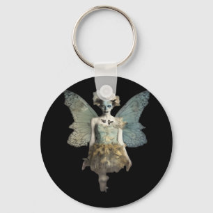 Porte-clés Whimsigoth Zombie Fairy Old Timey Gothique Moody A