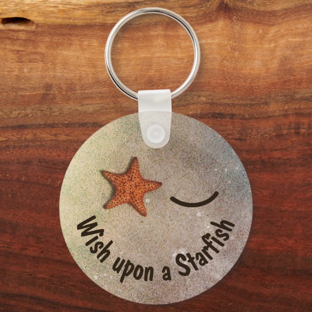 Porte-clés Whimsmile and Wink Starfish Beach (Recto)