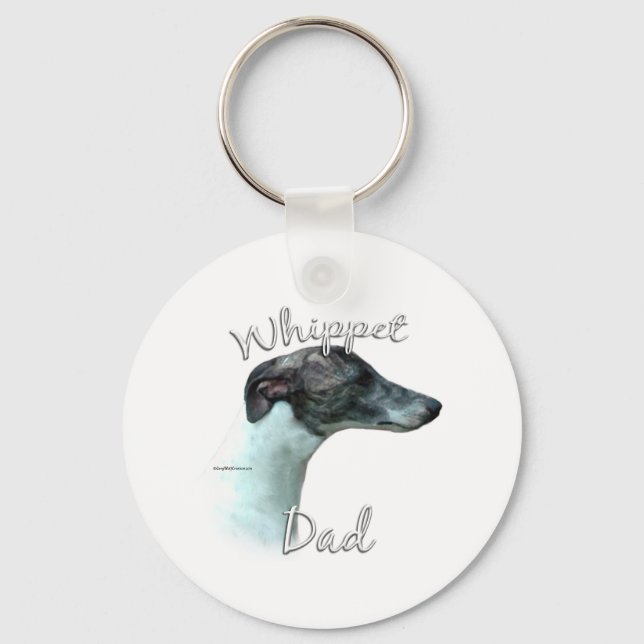 Porte-clés Whippet Papa 2 (Recto)