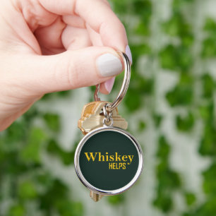 Porte-clés Whiskey aide à drôles l'alcool dit whisky citation