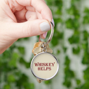 Porte-clés Whiskey aide à drôles l'alcool dit whisky citation
