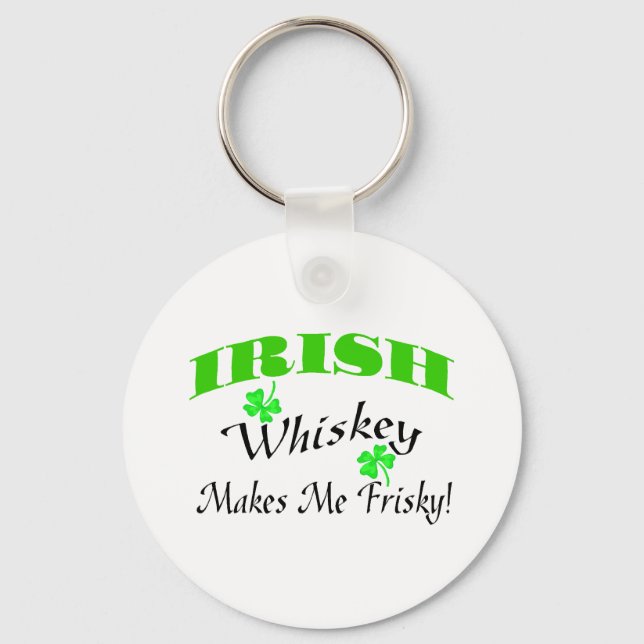 Porte-clés Whiskey Irlandais Me Rend Friste (Recto)