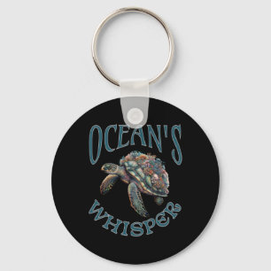 Porte-clés Whisper Océanique Et Tortue De Mer Lover Animal Oc