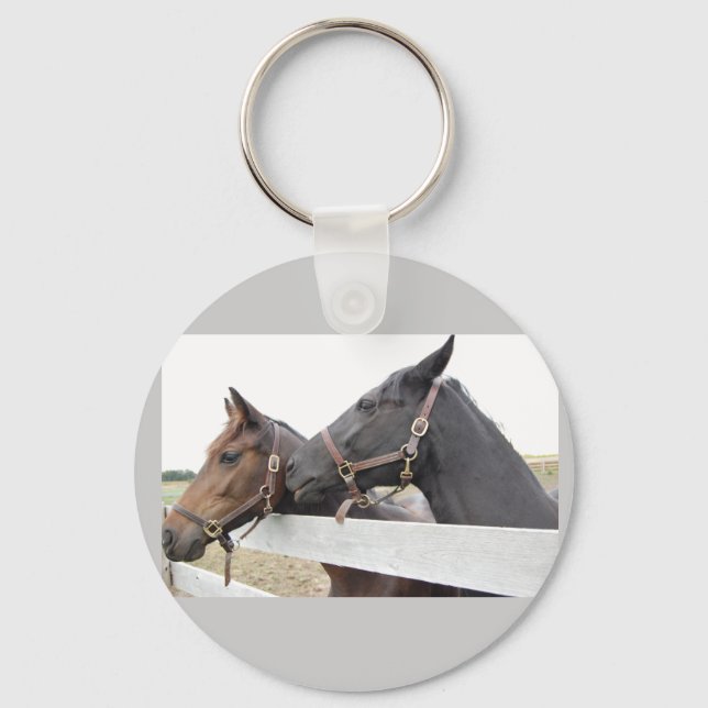 Porte-clés Whisperer à cheval original (Recto)