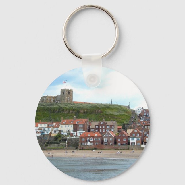 Porte-clés Whitby dans le North Yorkshire (Recto)
