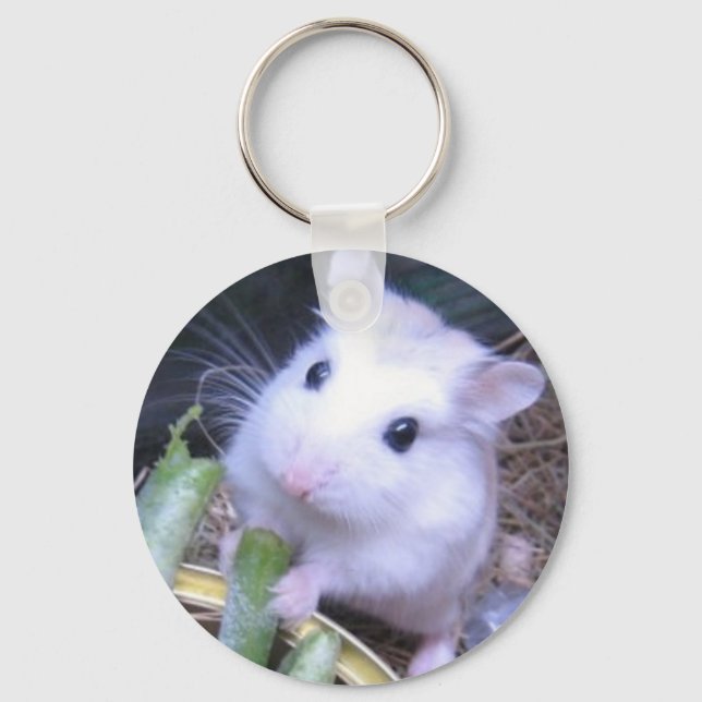 Porte-clés White Hamster (Recto)
