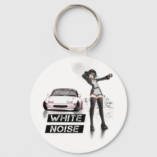 Porte-clés White Noise MX5 Miata
