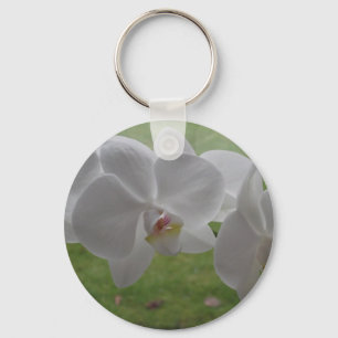 Porte-clés White Orchid Keychain