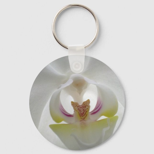 Porte-clés White Orchid Keychain (Recto)