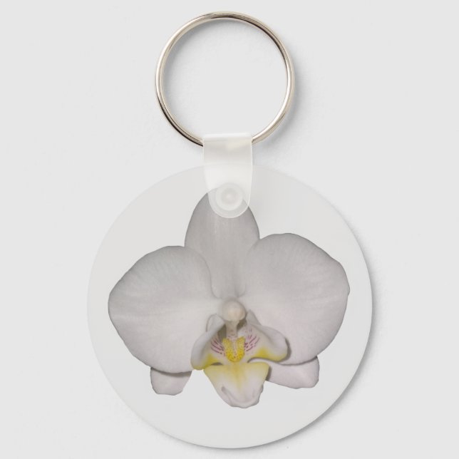 Porte-clés White Orchid Keychain (Recto)