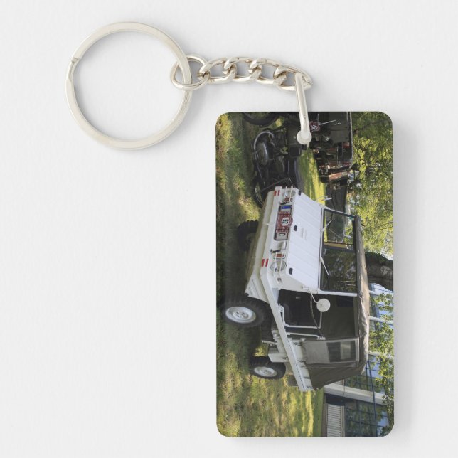 Porte-clés White Puch Haflinger (Devant)