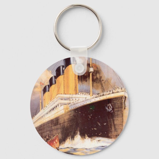 Porte-clés White Star Line Logo (Verso)