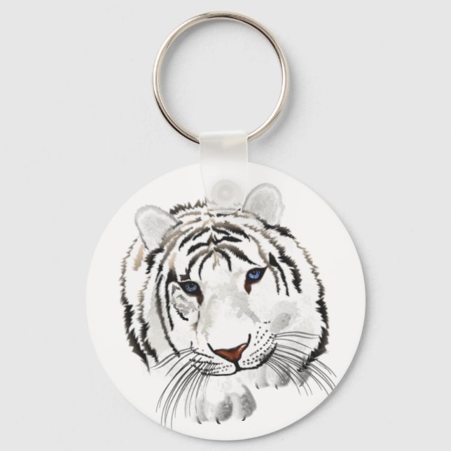 Porte-clés White Tiger Key Chain (Recto)