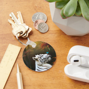 Porte-clés White Tiger Those Loving Moments, Keyring