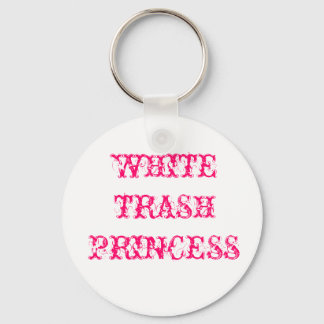 PORTE-CLÉS WHITE TRASH PRINCESS