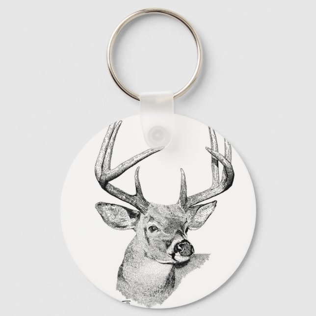 Porte-clés Whitetail Deer (Recto)