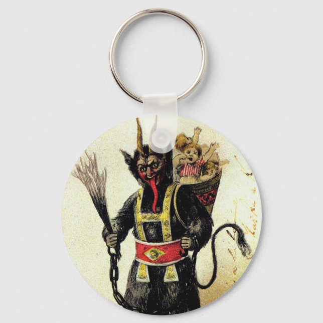 Porte-clés Wicked Krampus Scary Demon Holiday Christmas Xmas (Recto)