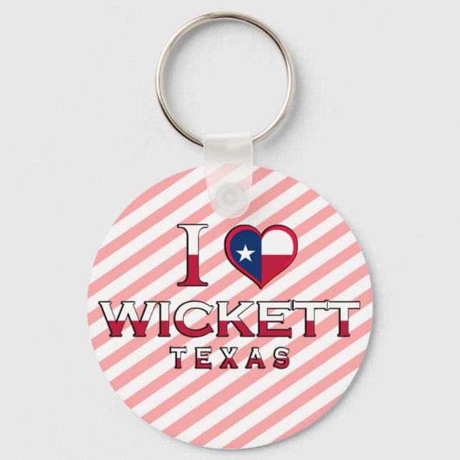 Porte-clés Wickett, Texas (Recto)