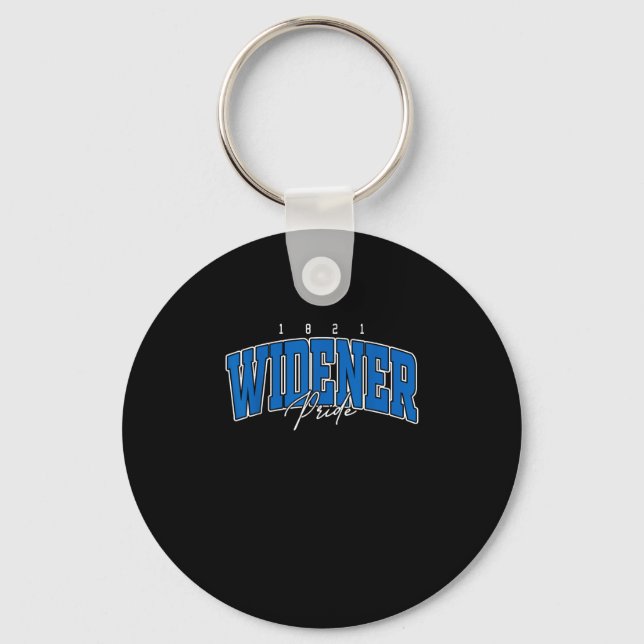 Porte-clés Widener Of Technology Arch Retro Pour Hommes Femme (Recto)