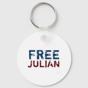 Porte-clés WikiLeaks - Julian Assange