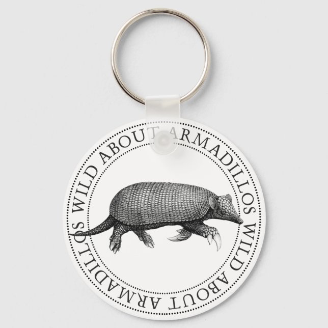 Porte-clés Wild à propos d'Armadillos (Recto)