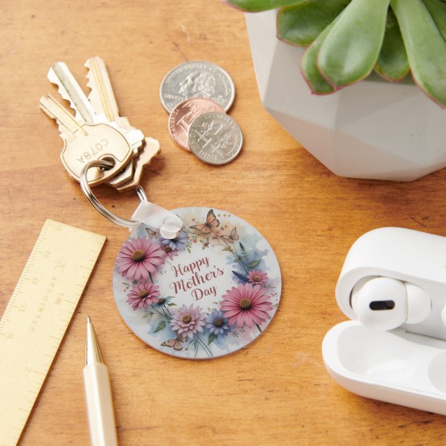 Porte-clés WildFlowers Happy Mother's Day (Bureau)
