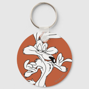 Porte-clés Wile E. Coyote Looking Pleased