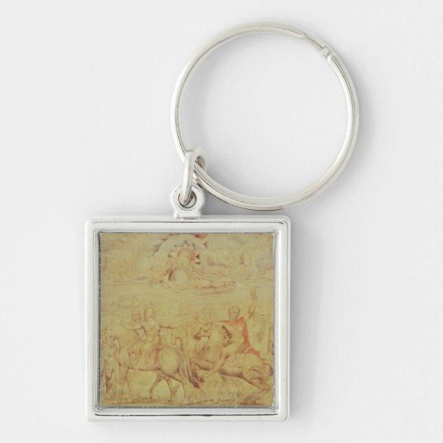 Porte-clés William Blake | la féerie Queene (Devant)
