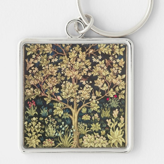 Porte-clés William Morris Arbre De Vie (Devant)