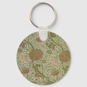 Porte-clés William Morris Cray Fleur de Sauge Floral Botaniqu