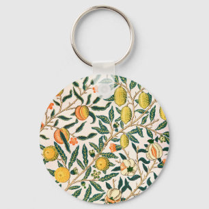Porte-clés William Morris Fruit grenade Ornement blanc