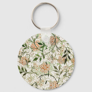 Porte-clés William Morris Jasmine Blossom Garden Design