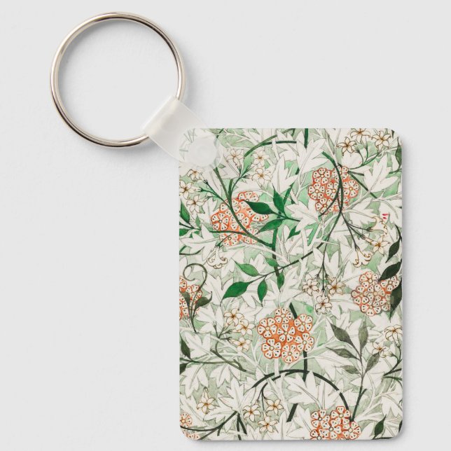 Porte-clés William Morris Jasmine Garden Flower Classic (Front)
