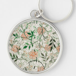 Porte-clés William Morris Jasmine Garden Flower Classic