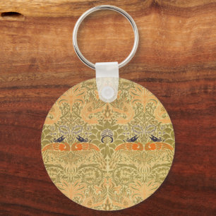 Porte-clés William Morris Paon Dragon Arts et Métiers Vintage