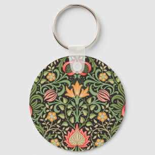 Porte-clés William Morris Persian Floral Antique