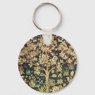 Porte-clés William Morris Tree Of Life Vintage Pre-Raphaelite