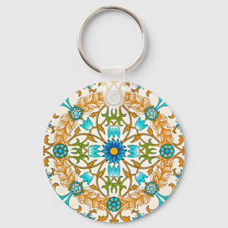 Porte-clés William Morris - Vin, célèbre motif,