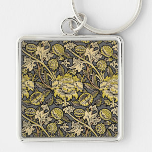 Porte-clés William Morris Wey Fond d'écran Floral
