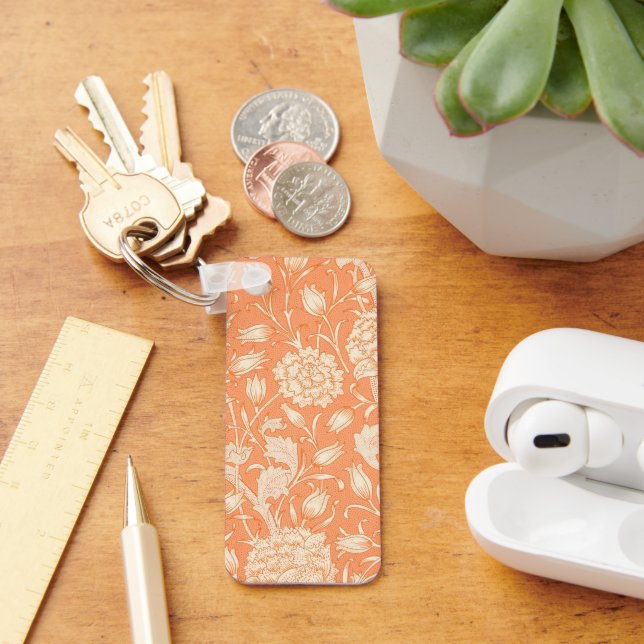 Porte-clés William Morris Wild Tulip célèbre motif (Bureau)