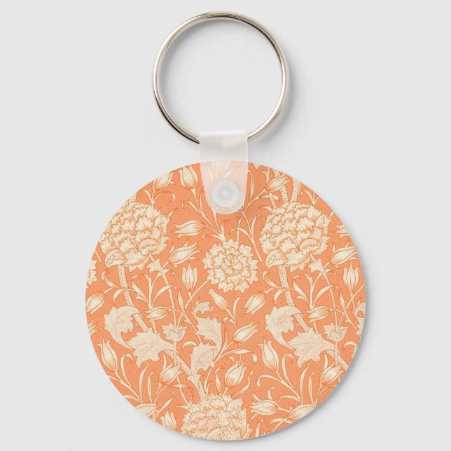 Porte-clés William Morris Wild Tulip célèbre motif (Recto)