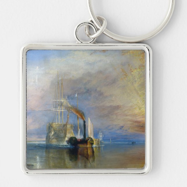 Porte-clés William Turner - Le Fighting Temeraire (Devant)