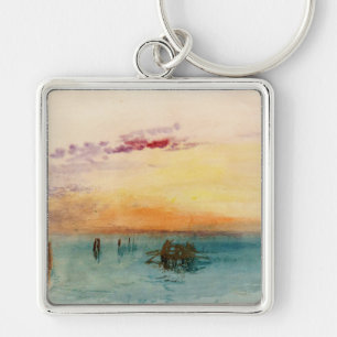 Porte-clés William Turner - Le lagon près de Venise au couche