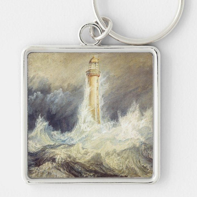 Porte-clés William Turner - Phare de Bell Rock (Devant)