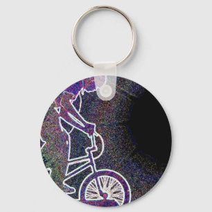 Porte-clés WillieBMX le bord rougeoyant