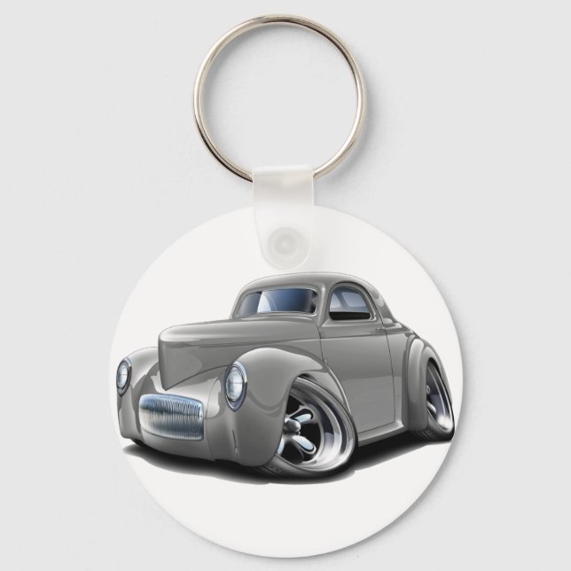 Porte-clés Willys Silver Car 1941 (Recto)