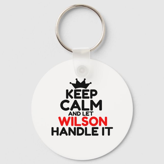 PORTE-CLÉS WILSON (Recto)