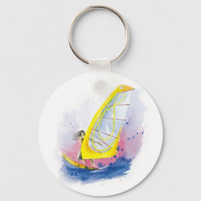 Porte-clés Windsurfer (Recto)
